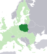 Месторасположение Польши